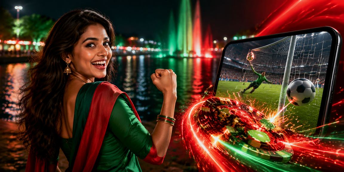 A user in Chittagong enjoying rebate and bonus offers on gambling